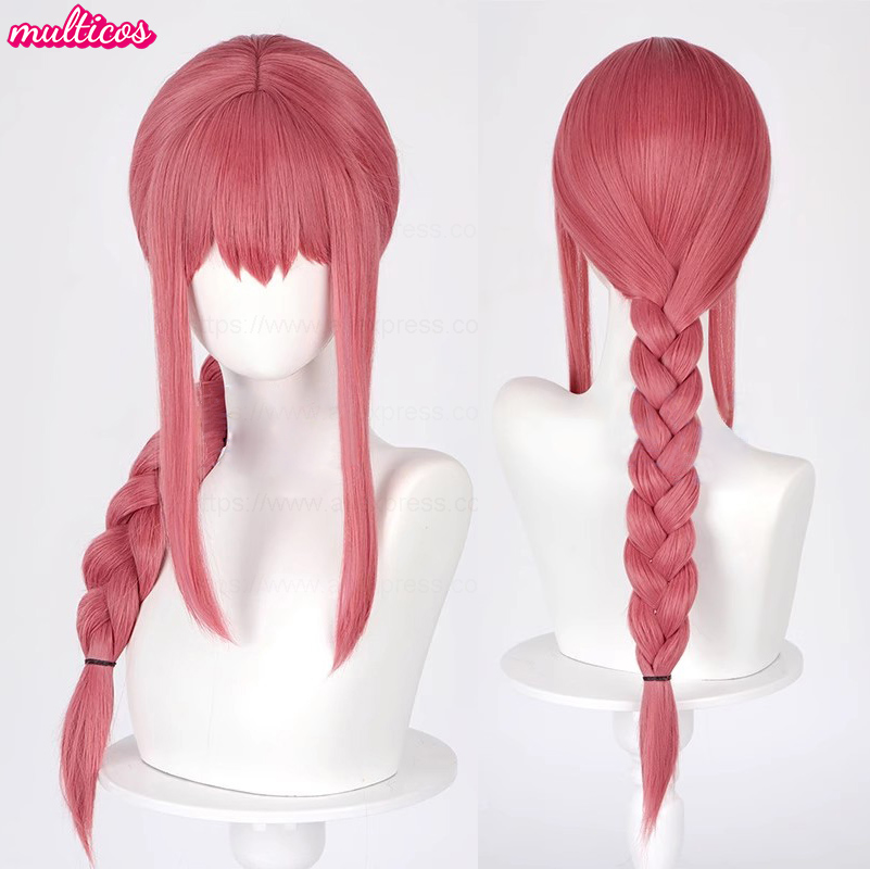 Anime Cosplay Makima - عالية الجودة ماكيما شعر مستعار تأثيري