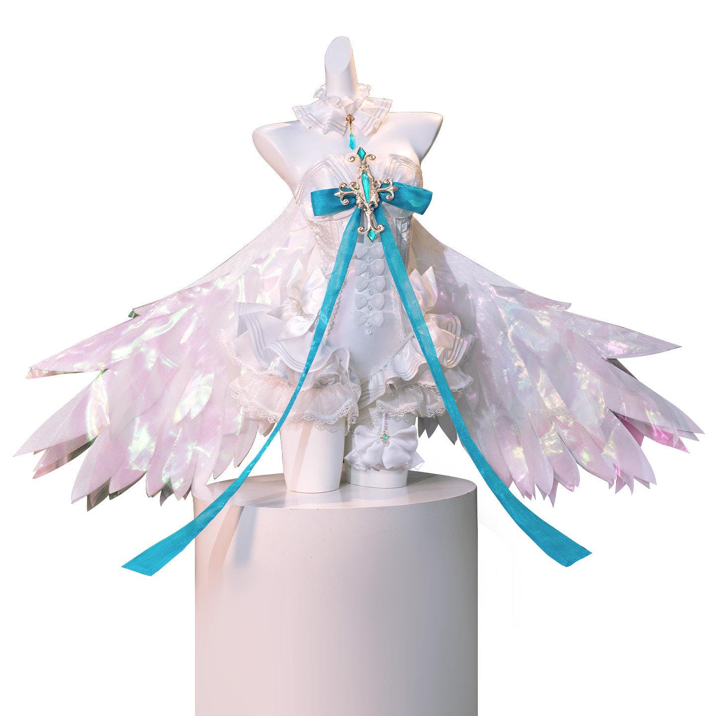 Anime Cosplay Miku - زي تنكري ميكو أنيق بأجنحة ملائكية