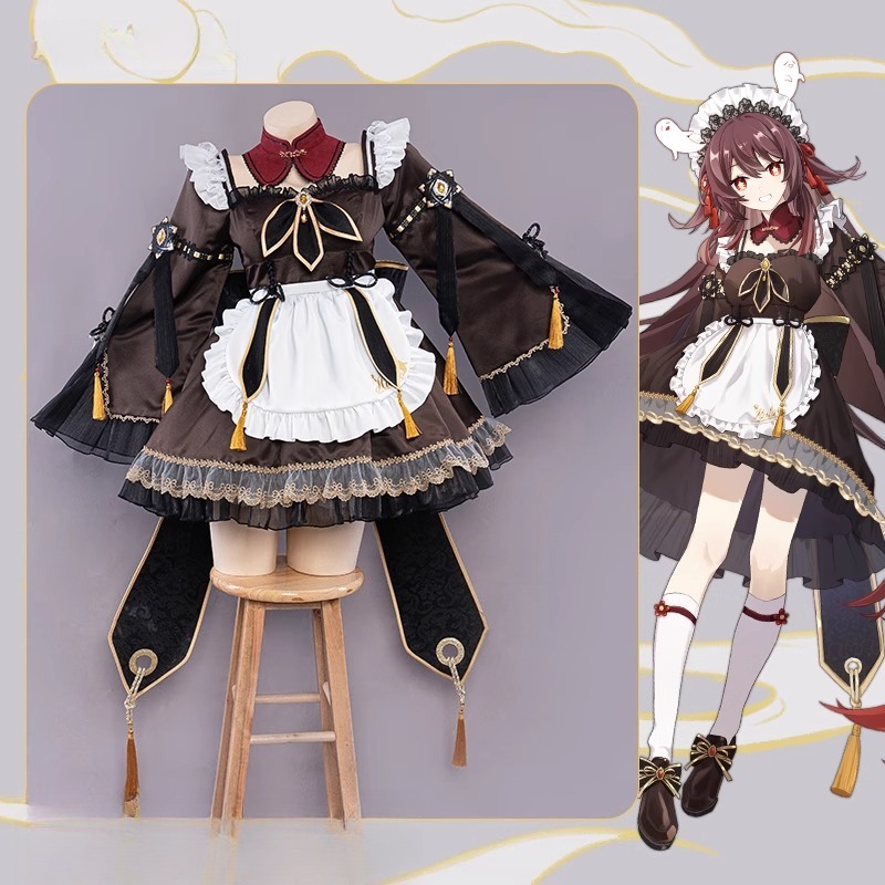 Anime Cosplay Maid - لعبة جينشين إمباكت هو تاو خادمة
