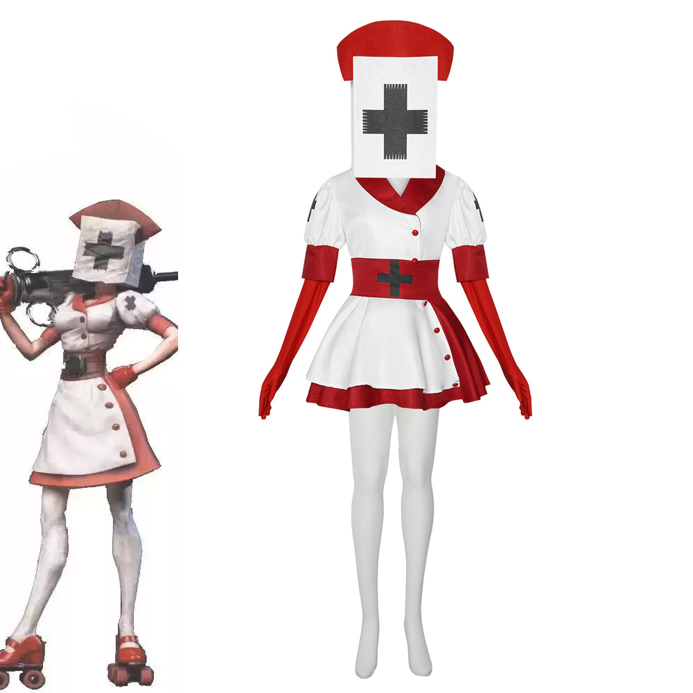 Anime Cosplay Nurse - زي تنكري كامل لشخصية ممرضات الموت