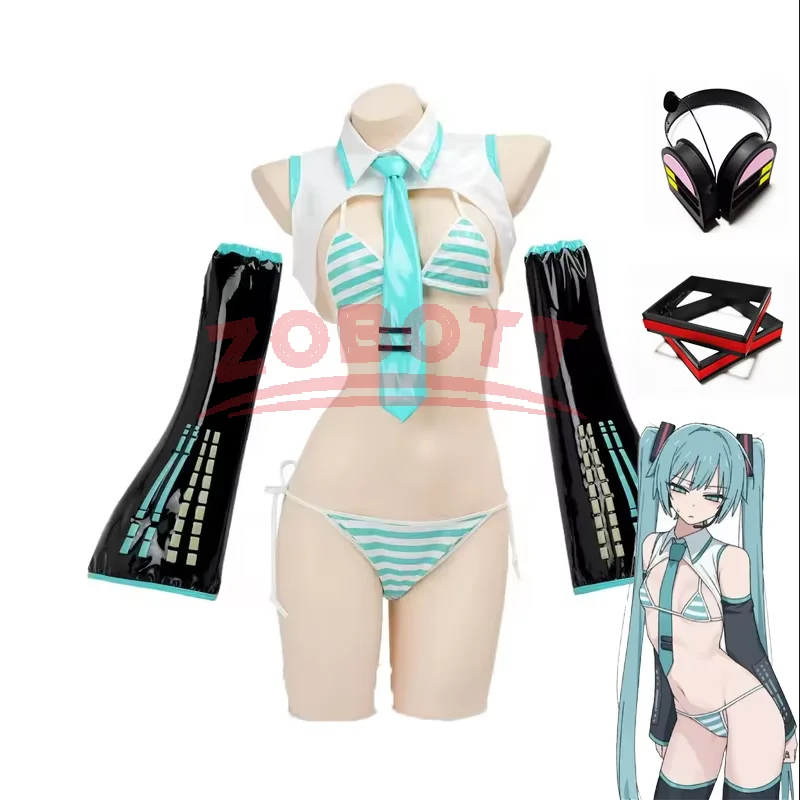 Anime Cosplay Miku - زي تنكري لشخصية ميكو من لعبة