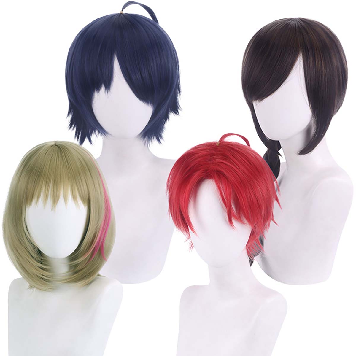 Anime Cosplay Ai - شعر مستعار للرجال مستوحى من شخصيات