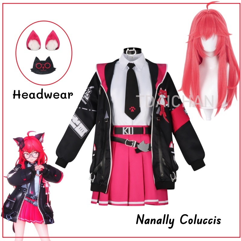 Convention Cosplay Anime - زي تنكري كامل لشخصية نانالي كولوتشيس