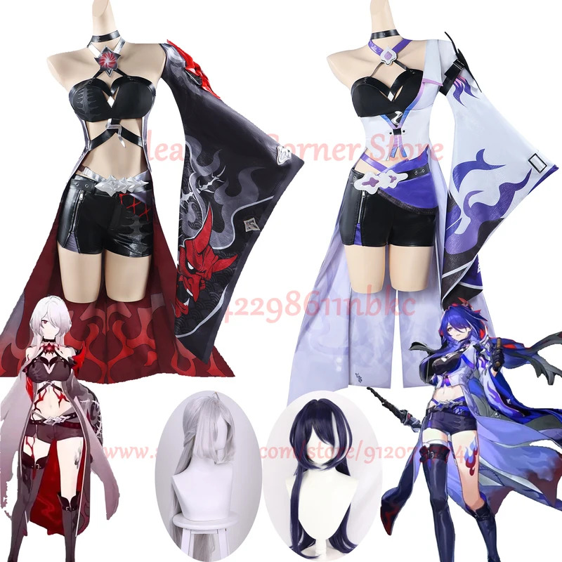 Anime Cosplay Youtube Shorts - متوفر في المخزون أزياء Acheron التأثيرية