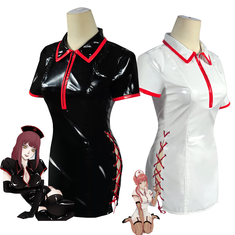 Anime Cosplay Makima - أنيمي بالمنشار رجل تأثيري حلي Makima