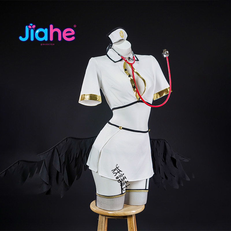 Anime Cosplay Nurse - زي تنكري جديد لشخصية ألبيدو من
