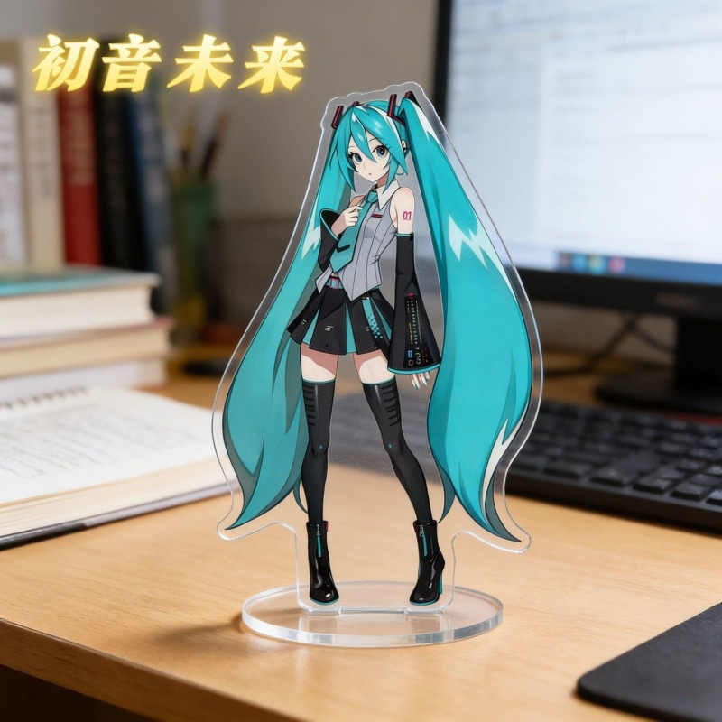 تمثال أكريليك لشخصية هاتسوني م - مراجعة Anime Cosplay Miku وسعره