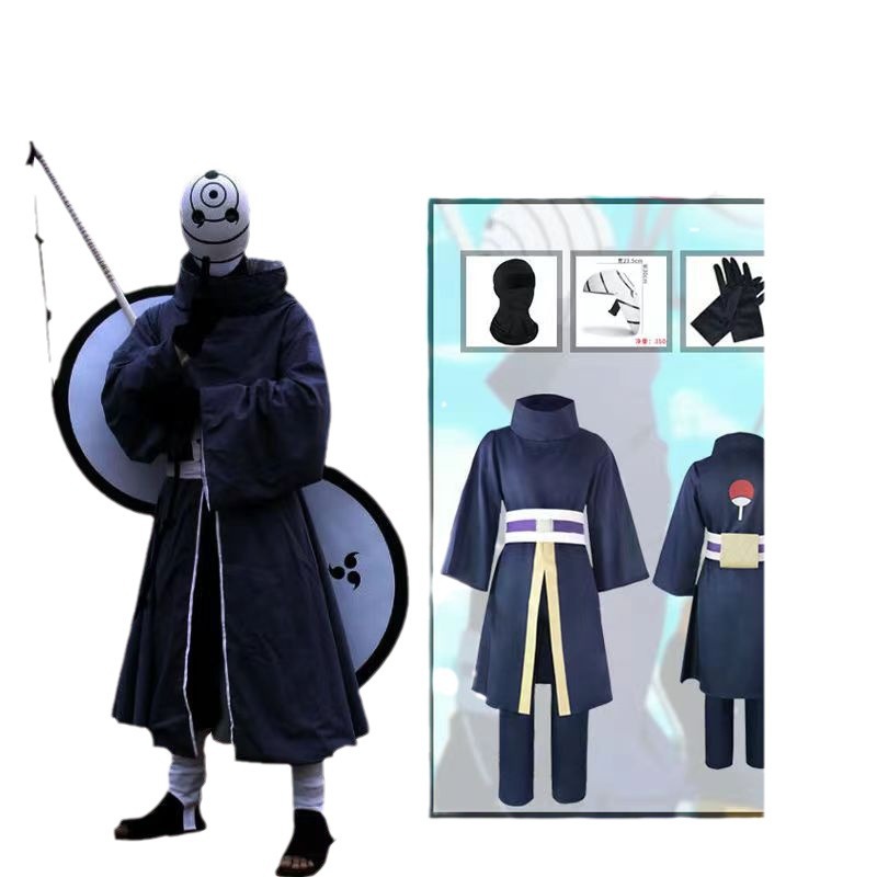 زي تنكري أنمي أوتشيها أوبيتو،  - مراجعة Anime Cosplay Ninja وسعره