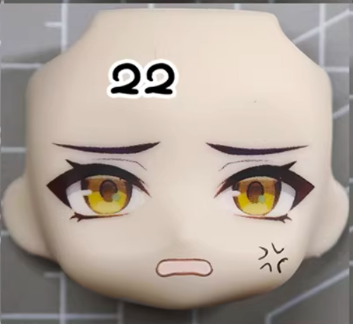 ملصق وجه يدوي الصنع من Asaba H - مراجعة Anime Cosplay Face وسعره