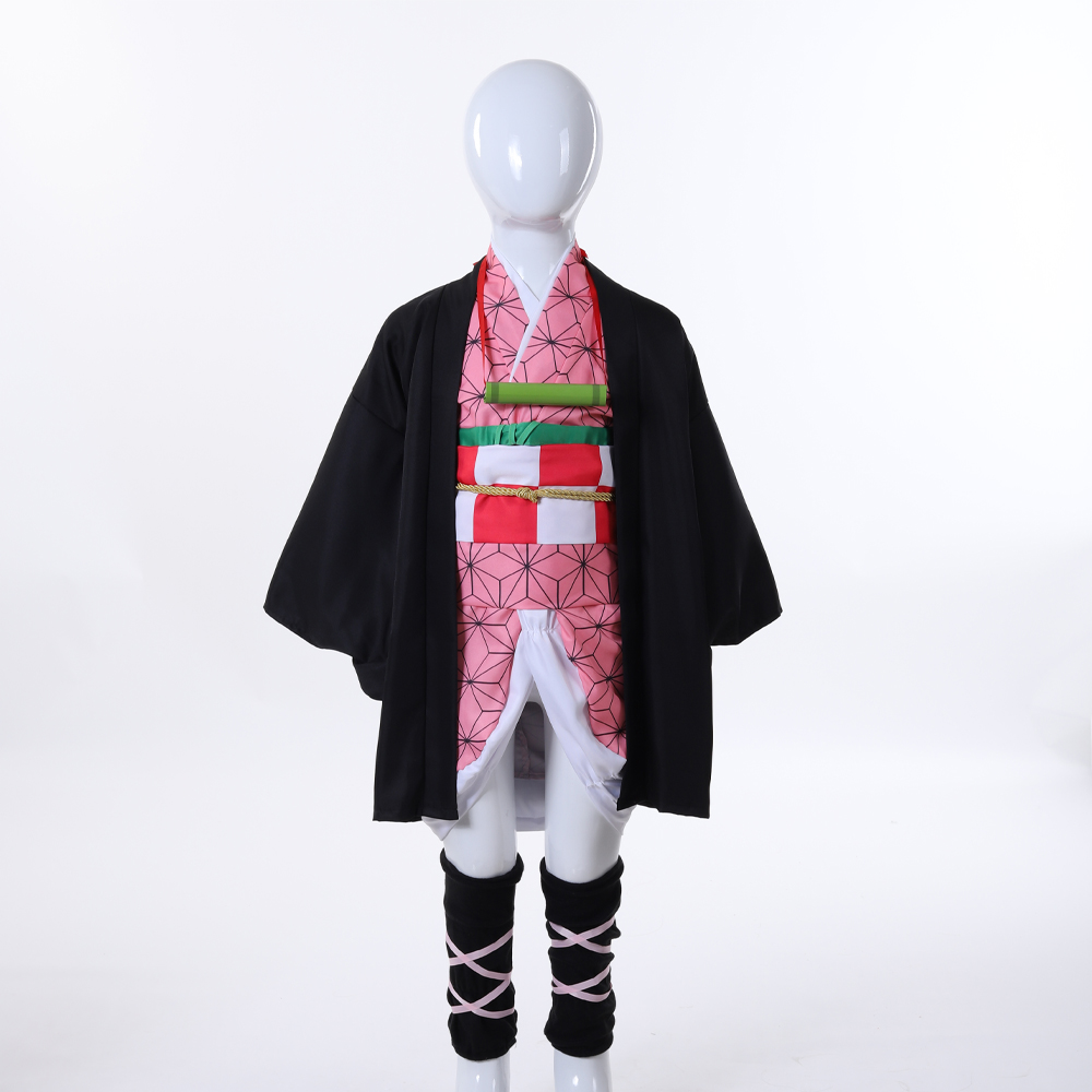 مجموعة كاملة من Nezuko Kamado  - مراجعة Convention Cosplay Anime وسعره