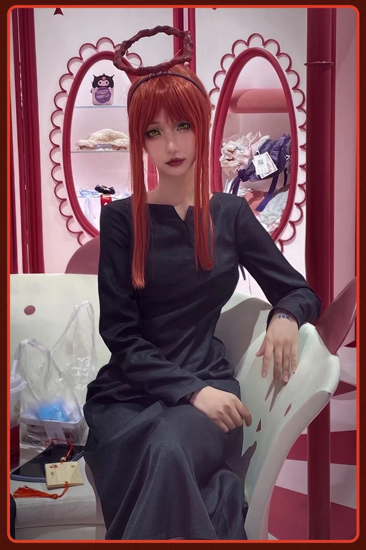أنيمي بالمنشار رجل ماكيما تأثي - مراجعة Anime Cosplay Makima وسعره