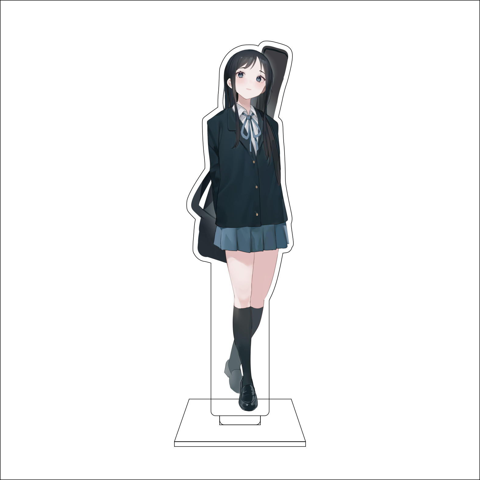16 سم أنيمي K-ON! لوحة عرض أكر - مراجعة Anime Cosplay Buy وسعره