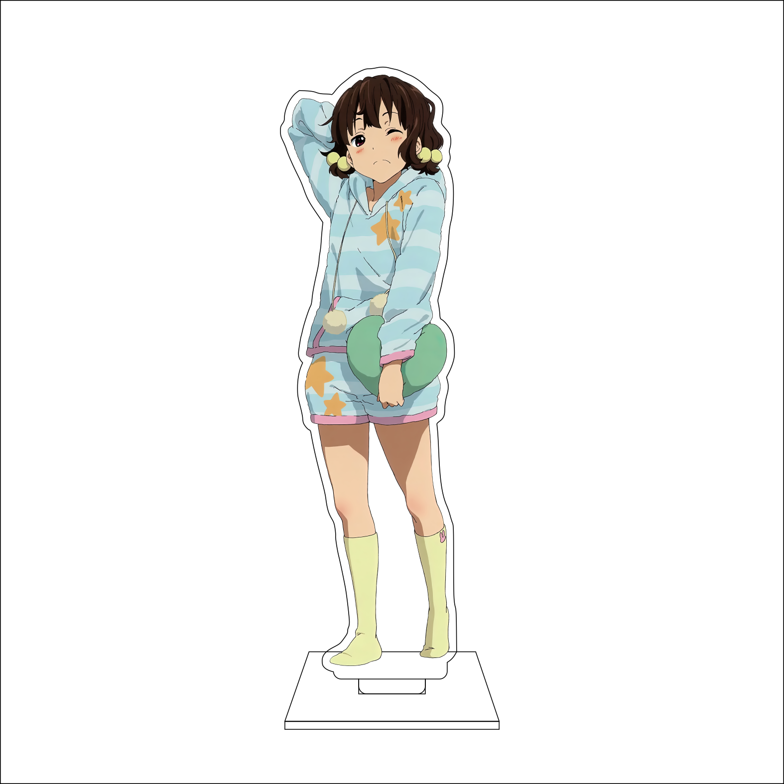 16 سم أنيمي K-ON! لوحة عرض أكر - مراجعة Anime Cosplay Buy وسعره