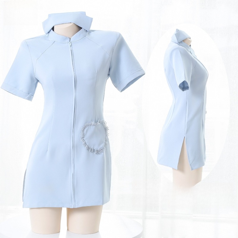 زي تنكري ممرضة أنمي، فستان أزر - مراجعة Anime Cosplay Nurse وسعره