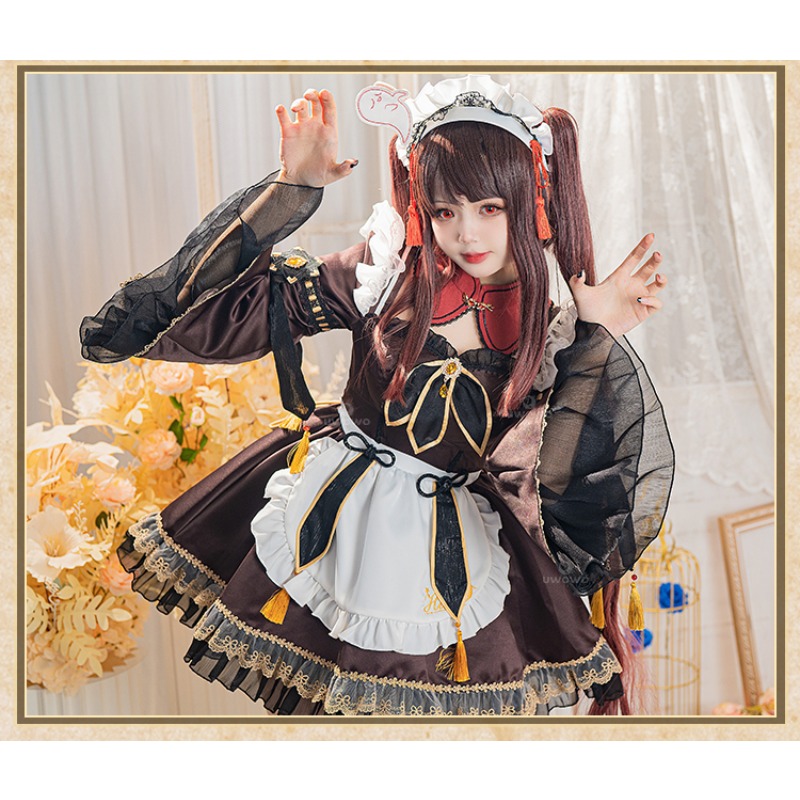 لعبة جينشين إمباكت هو تاو خادم - مراجعة Anime Cosplay Maid وسعره