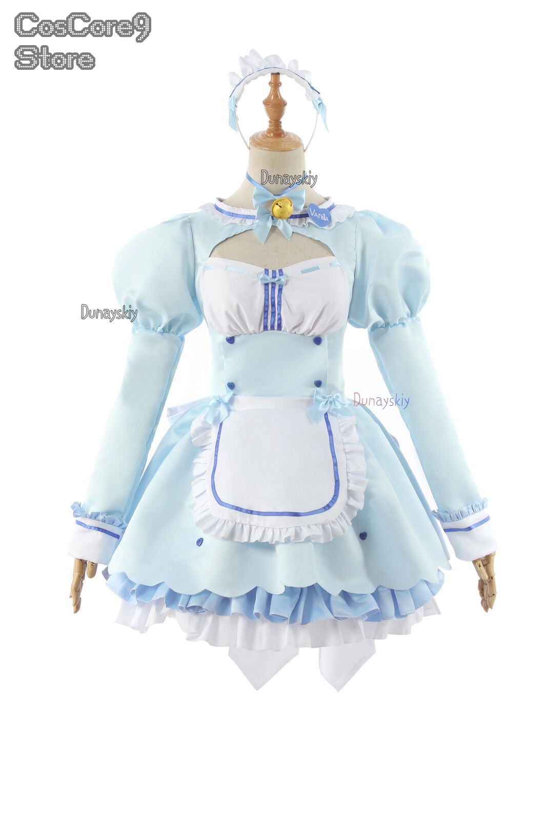 زي تنكري نيكوبارا شوكولا وفاني - مراجعة Anime Cosplay Maid وسعره