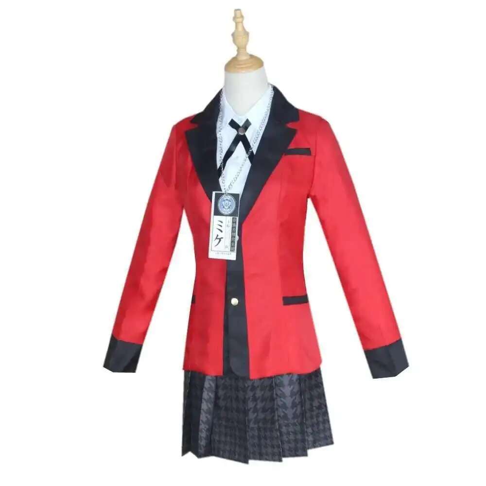 أزياء أنيمي Kakegurui Jabami Y - مراجعة Anime Cosplay Ninja وسعره