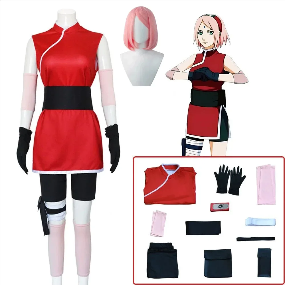 زي تنكري هارونو ساكورا للنساء  - مراجعة Anime Cosplay Ninja وسعره
