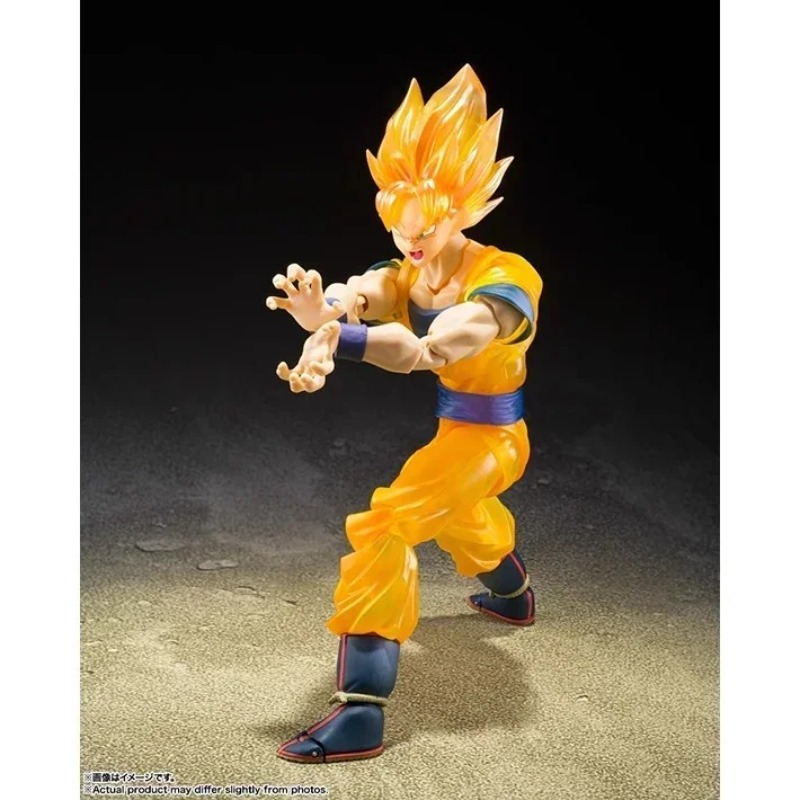 نموذج شخصية سون غوكو سوبر سايا - مراجعة Bandai Tamashii Nations S.H.Figuarts وسعره