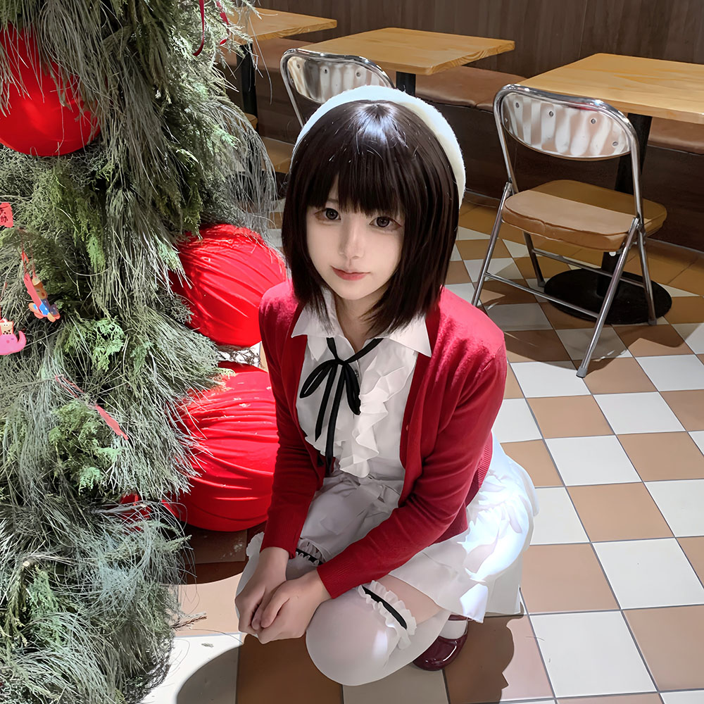 فتاة معطف أحمر قميص تنورة مجمو - مراجعة Anime Cosplay For Girls وسعره