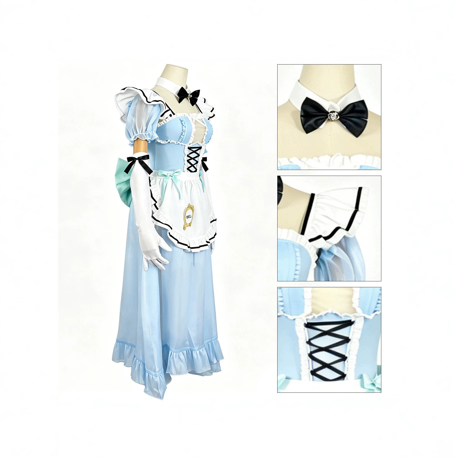 زي تنكري كامل لشخصية نيككي بيل - مراجعة Anime Cosplay Maid وسعره