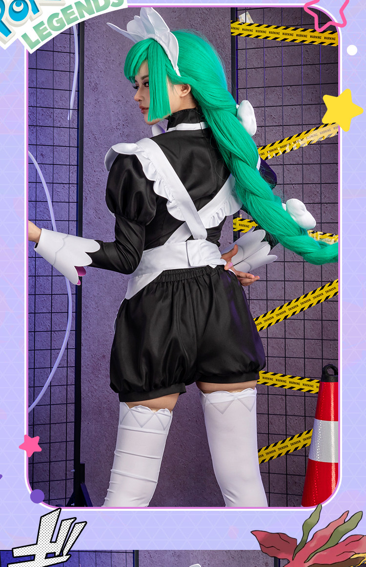 زي تنكري كامل لشخصية ليجنز زد- - مراجعة Anime Cosplay Maid وسعره
