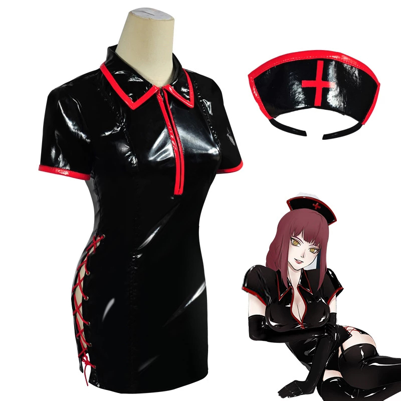 أنيمي بالمنشار رجل تأثيري حلي  - مراجعة Anime Cosplay Makima وسعره